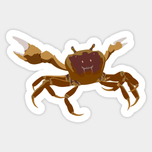 Red Land Crab Sticker